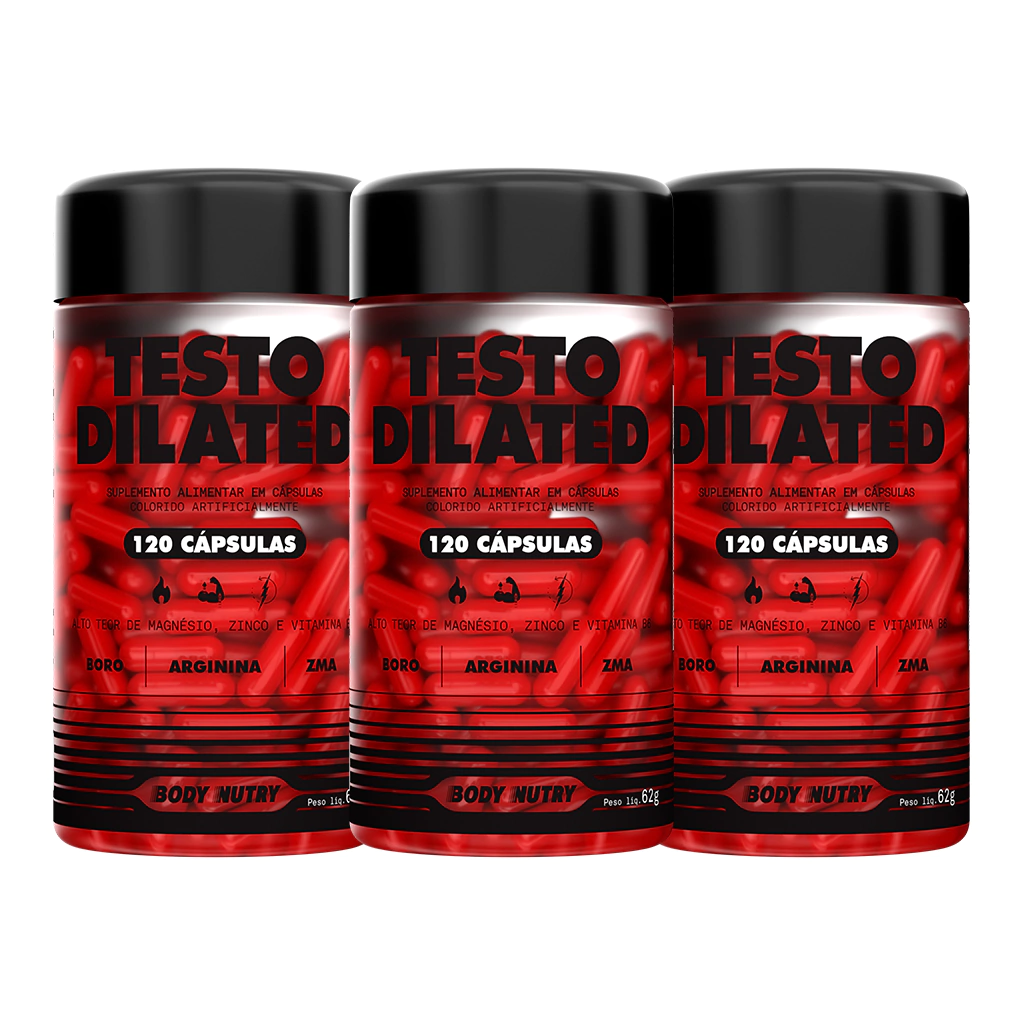TestoDilated 120 cápsulas – BodyNutry