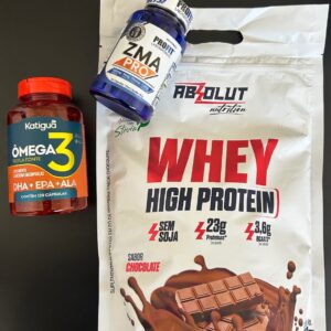 Combo Whey Protein + Omega 3 + ZMA Pro