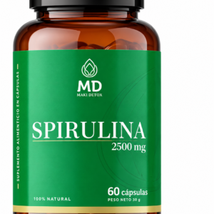 ChatGPT Image 2 de out. de 2026, 01_39_51 Spirulina 2500mg Max Detox 60 cápsulas – foto 2