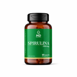 Spirulina 2500mg Max Detox 60 cápsulas
