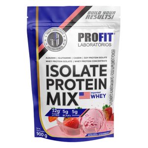 Isolate Protein Mix 900g Sabor Frutilla – PROFIT