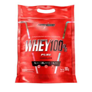 Whey 100% Pure Refil 900g Sabor Chocolate – Integralmedica