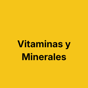 Vitaminas y Minerales