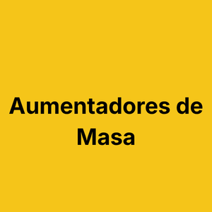 Aumentadores de Masa