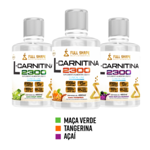 L-Carnitina 2300 + COQ10 480ml Termogénico Líquido - Full Shape
