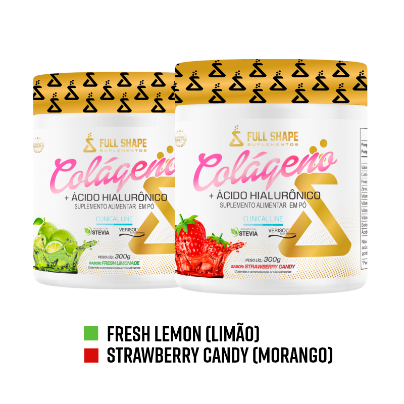 Colágeno con Ácido Hialurónico Verisol 300g - Full Shape