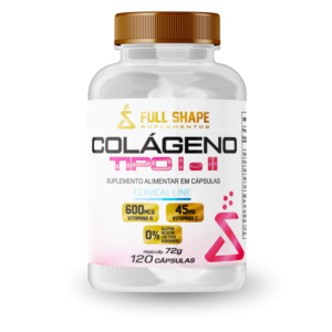 Colágeno Tipo 1 y 2 + vit. A y C 120 Cápsulas - Full Shape